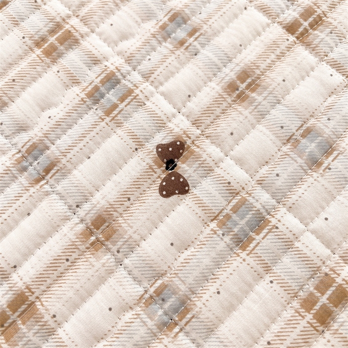 91家纺网 家纺一手货源 找家纺 恒爱 2025新款全棉印花单床盖 永结同心