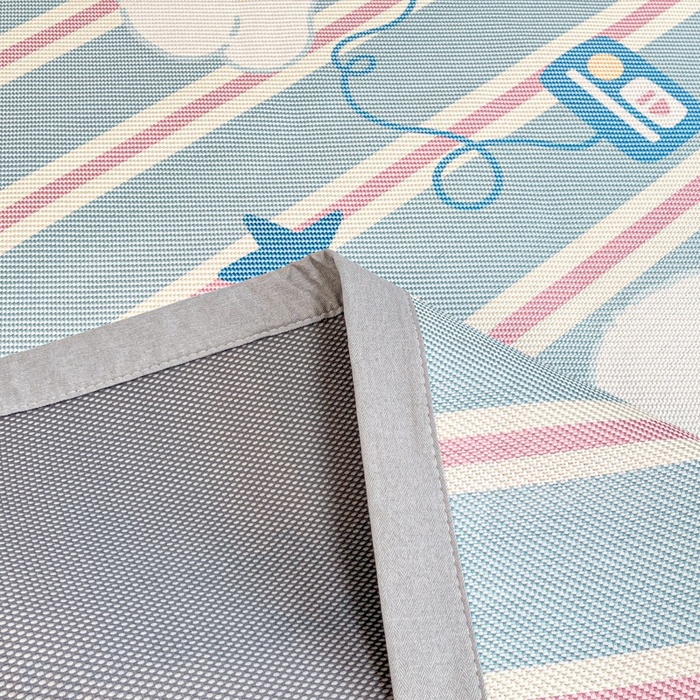 91家纺网 家纺一手货源 找家纺 慕澄家纺 2025新款小清新印花真冰藤系列凉席床席款 床席-元气崽崽