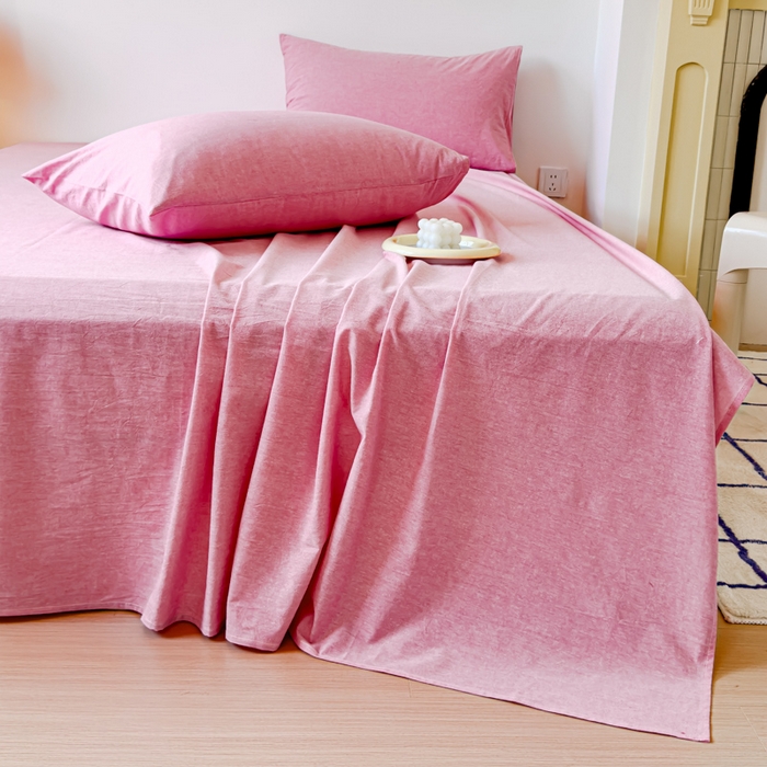 91家纺网 家纺一手货源 找家纺 （总）2025新款全棉色织水洗棉床单床笠