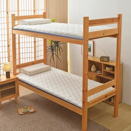 苏赫床垫 2025新款学生针织床垫 蜂窝白色