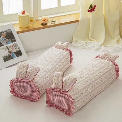 91家纺网 家纺一手货源 找家纺 织布人 2025新款荞麦枕直播爆款全棉双层纱兔子枕全荞麦壳枕头夏季透气枕 全棉兔子枕-清风