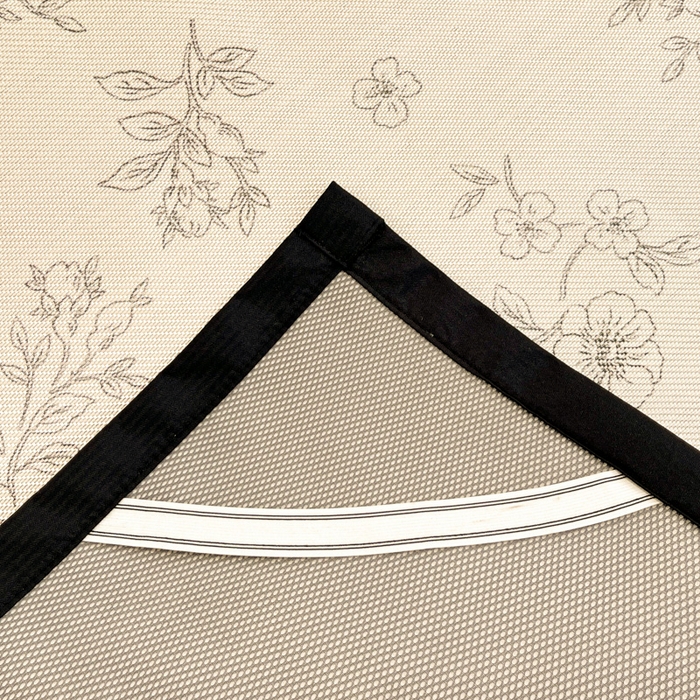 91家纺网 家纺一手货源 找家纺 慕澄家纺 2025新款小清新印花真冰藤系列凉席床席款 床席-花影