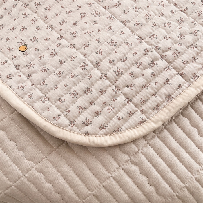 91家纺网 家纺一手货源 找家纺 恒爱 2025新款全棉印花单床盖 卡皮巴拉