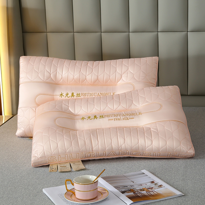 91家纺网 家纺一手货源 找家纺 （总）爱来伊家纺 2025新款莫代尔水光真丝乳胶枕芯