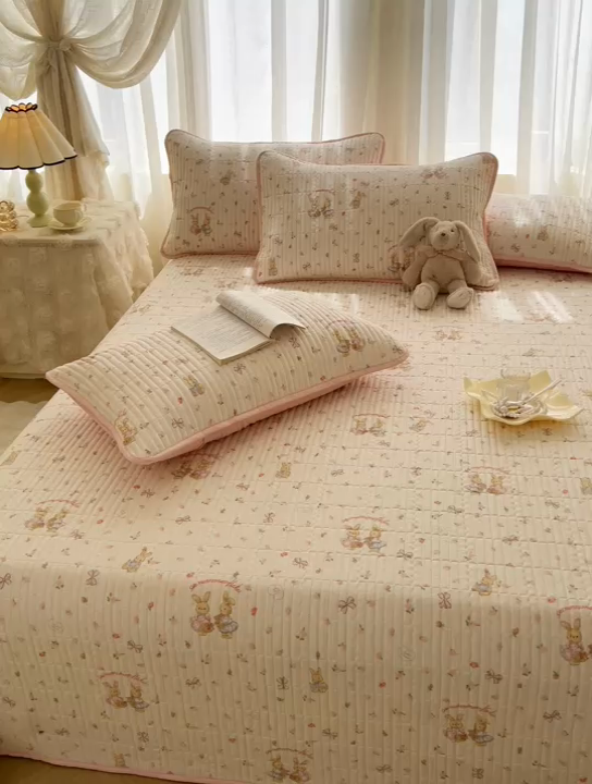 91家纺网 家纺一手货源 找家纺 （总）恒爱 2025新款全棉印花单床盖