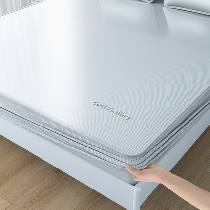 2025新款云母冰川凉席床笠 云母冰川-灰（床笠）