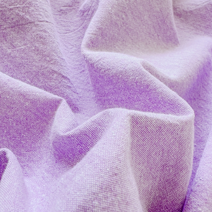91家纺网 家纺一手货源 找家纺 2025新款全棉色织水洗棉床单床笠 魅紫 床笠款