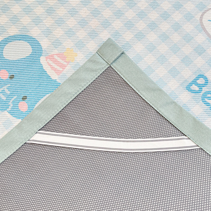 91家纺网 家纺一手货源 找家纺 慕澄家纺 2025新款小清新印花真冰藤系列凉席床席款 床席-趣乐园