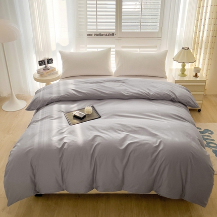 91家纺网 家纺一手货源 找家纺 （总）禧缘家纺（原梦想家） 2025新款全棉40s纯色13372系列单被套