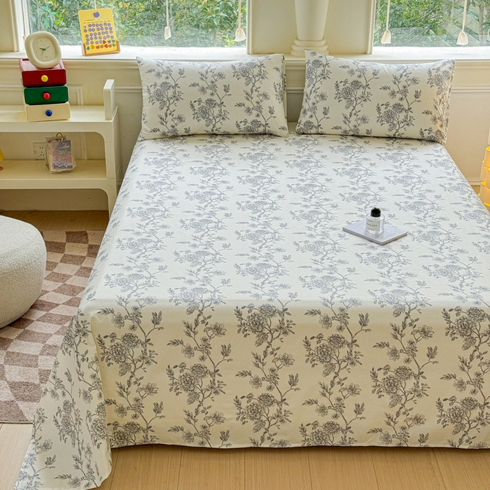 91家纺网 家纺一手货源 找家纺 （总）2025新款全棉床单床笠