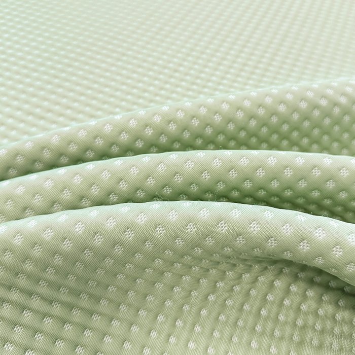 91家纺网 家纺一手货源 找家纺 金盛纺 2025新款冰豆豆凉席-床笠款 华夫格-绿