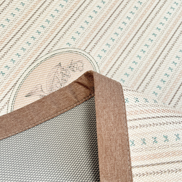 91家纺网 家纺一手货源 找家纺 慕澄家纺 2025新款小清新印花真冰藤系列凉席床席款 床席-意境