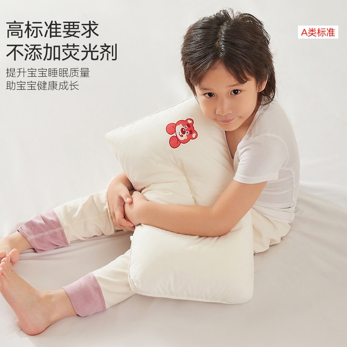 91家纺网 家纺一手货源 找家纺 （总）唯爱品 2026新款全棉卡通儿童枕头枕芯 记忆枕源头工厂