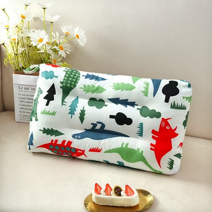 91家纺网 家纺一手货源 找家纺 （总）2025新款全棉纯棉卡通印花儿童枕3D豆豆枕枕头枕芯