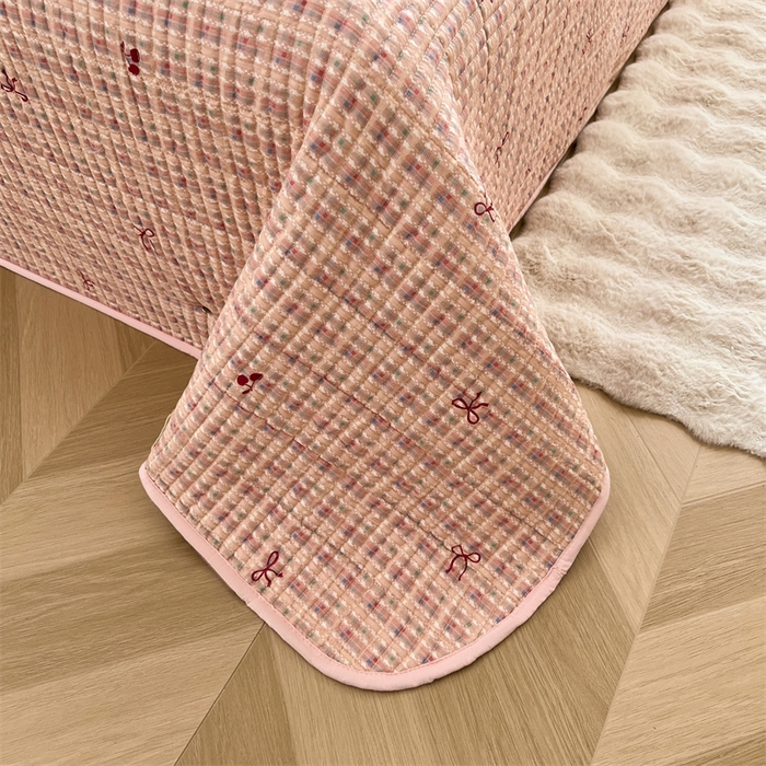 91家纺网 家纺一手货源 找家纺 恒爱 2025新款全棉印花单床盖 真爱