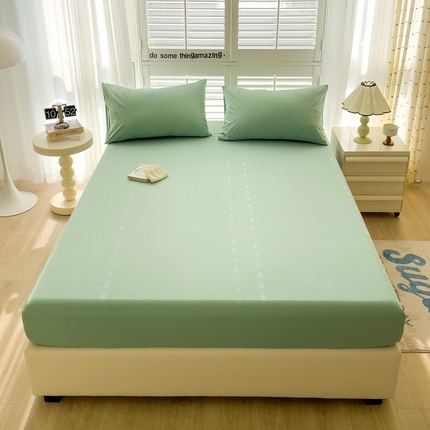 91家纺网 家纺一手货源 找家纺 （总）禧缘家纺（原梦想家） 2025新款全棉40s纯色13372系列单床笠