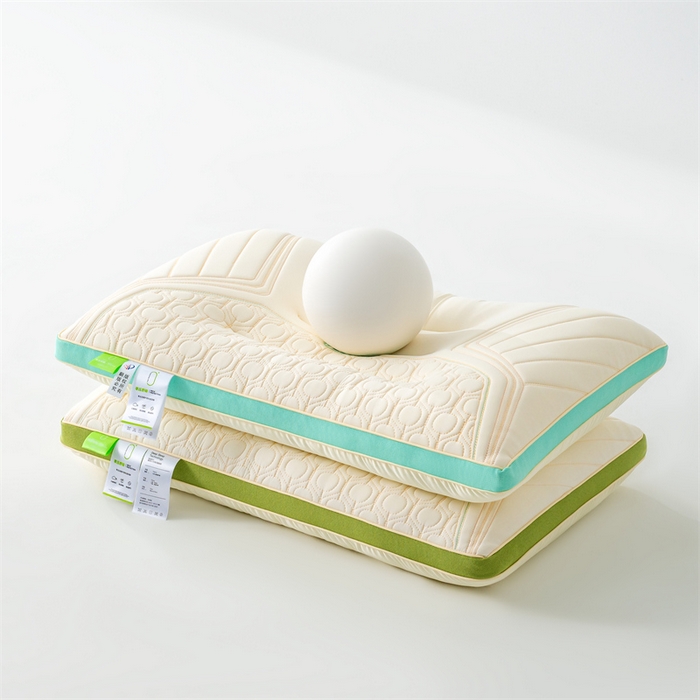 91家纺网 家纺一手货源 找家纺 （总）爱来伊家纺 2025新款零压凉感护颈枕头家用枕芯