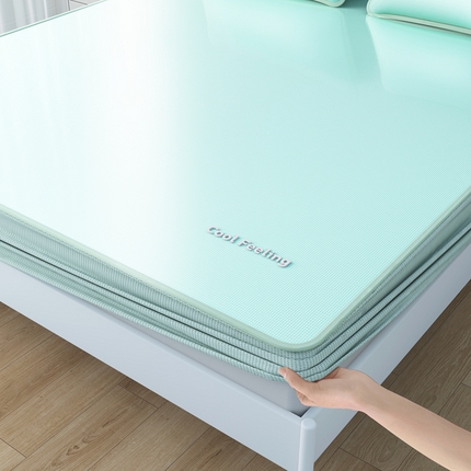 2025新款云母冰川凉席床笠 云母冰川-绿（床笠）