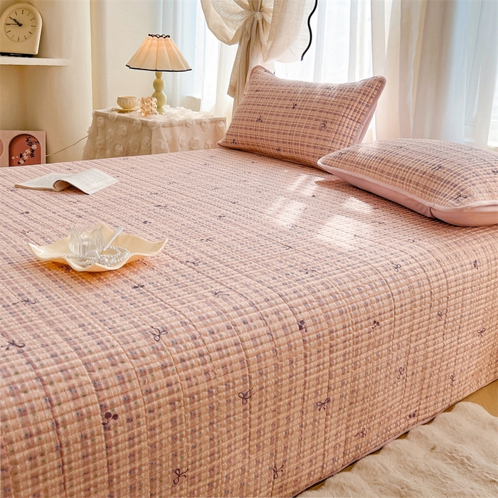 91家纺网 家纺一手货源 找家纺 恒爱 2025新款全棉印花单床盖 真爱