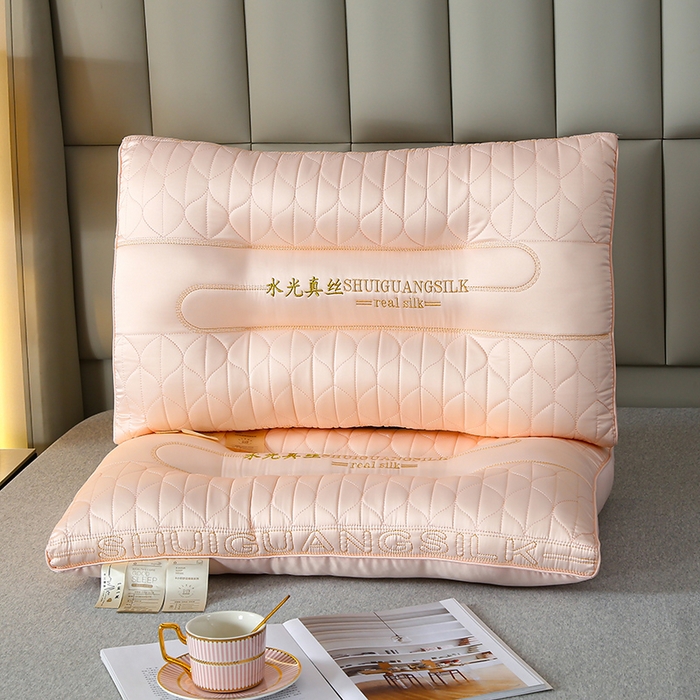 91家纺网 家纺一手货源 找家纺 （总）爱来伊家纺 2025新款莫代尔水光真丝乳胶枕芯