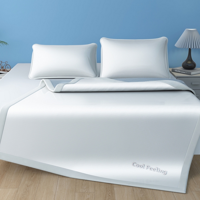 91家纺网 家纺一手货源 找家纺 （总）2025新款云母冰川凉席床笠