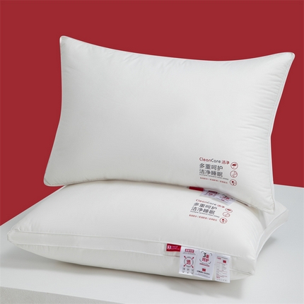 91家纺网 家纺一手货源 找家纺 （总）爱来伊家纺 2025新款A类全棉三防枕头酒店枕纯棉酒店三防枕芯枕头