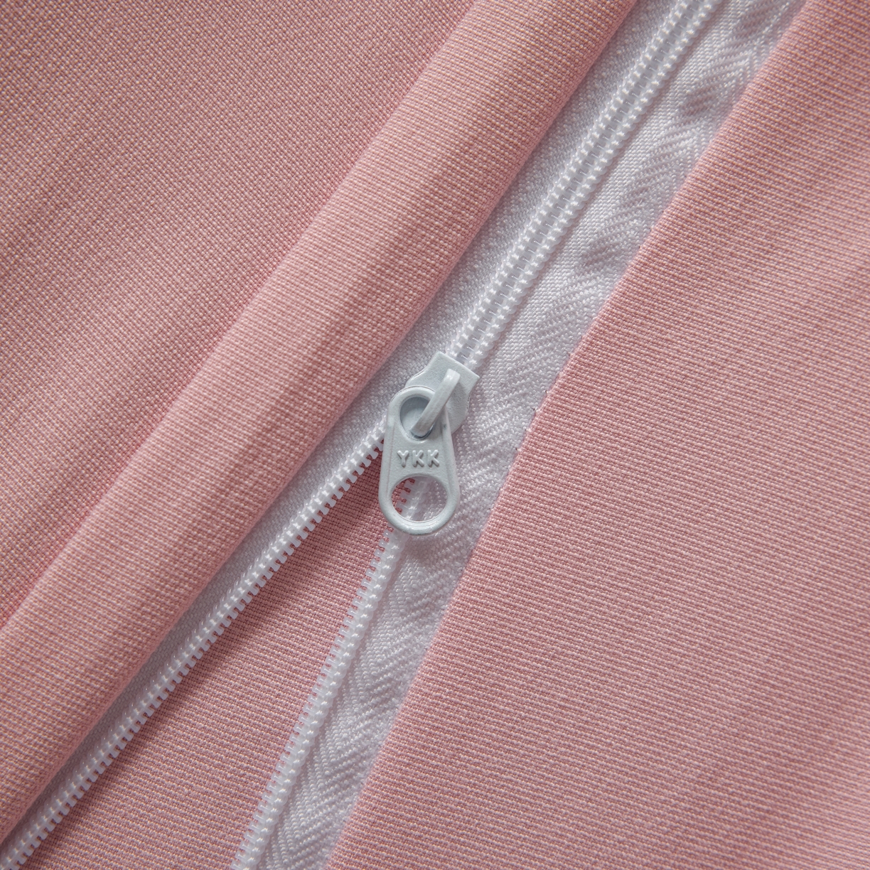 91家纺网 家纺一手货源 找家纺 丽卡家纺 2025新款数码印花有氧双层纱四件套 典雅粉