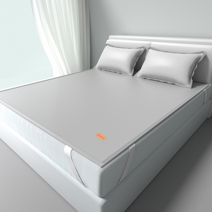 91家纺网 家纺一手货源 找家纺 （总）简一 2025新款经典皮革标凉感冰丝席