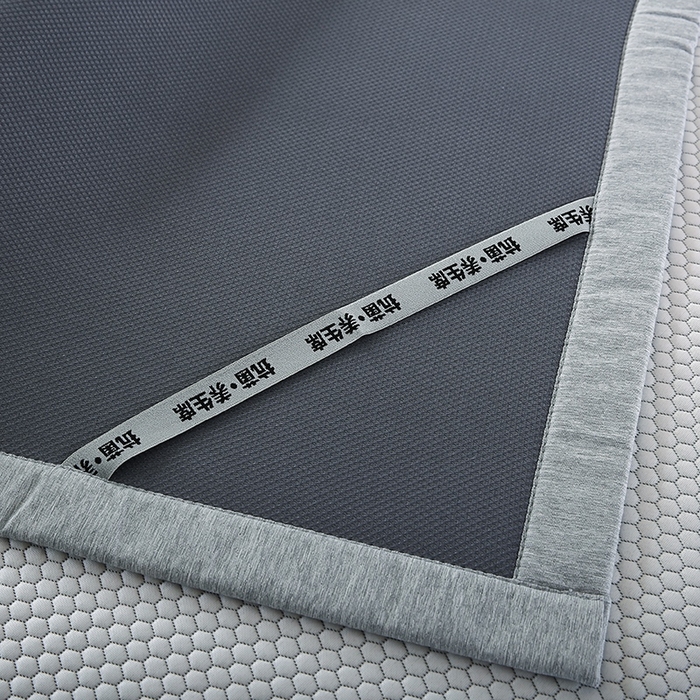 91家纺网 家纺一手货源 找家纺 法莱妮2025新款卡通三明治冰豆豆凉席 晚安熊