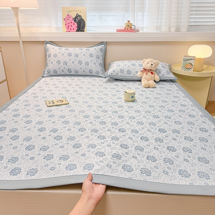 金盛纺 2025新款冰豆豆凉席-床席款 花期-兰