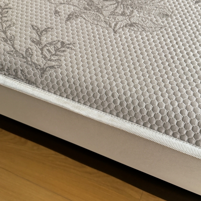 91家纺网 家纺一手货源 找家纺 2025新款凉感冰豆豆凉席床笠凉席席子-花之恋系列凉豆豆床笠花之恋系列 花之恋 灰色