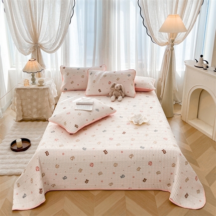 91家纺网 家纺一手货源 找家纺 （总）恒爱 2025新款全棉印花单床盖