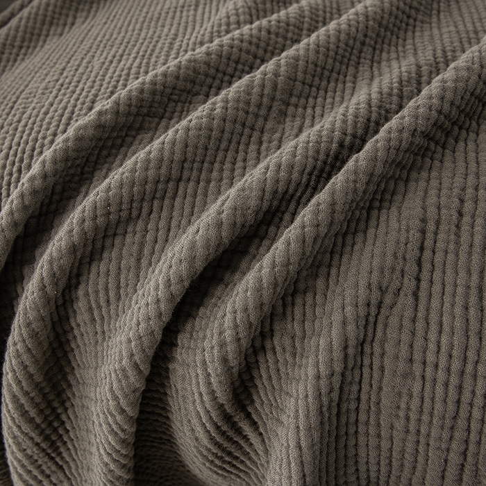 91家纺网 家纺一手货源 找家纺 （总）皇寝世家家居 2025新款A类全棉针织四层纱苏流毯子沙发盖毯 午睡复古毛毯