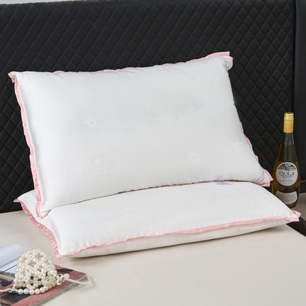 梵希良品 2025新款超柔蚕丝蛋白枕头枕芯 白色48x74cm中枕