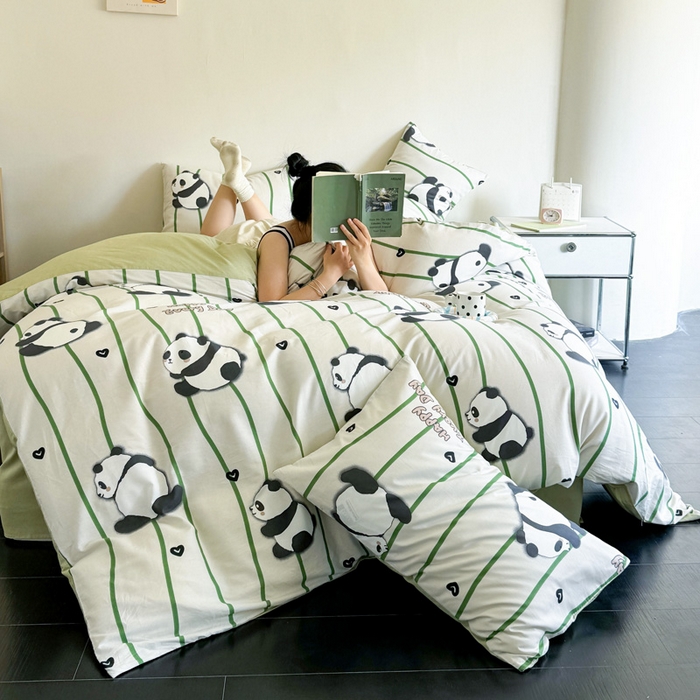 91家纺网 家纺一手货源 找家纺 （总）澳梵家居 2025新款全棉印花四件套