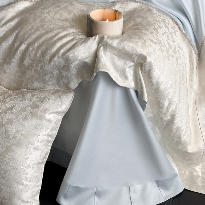 91家纺网 家纺一手货源 找家纺 MIU缪家居 2025新款100支超柔天丝棉四件套-安缦 安缦-觅境兰