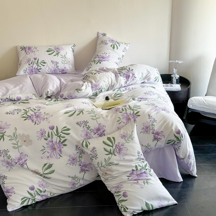 澳梵家居 2025新款全棉印花四件套 花锦