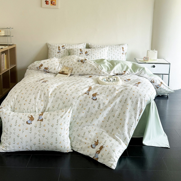 澳梵家居 2025新款全棉印花四件套 纳爱斯之眼