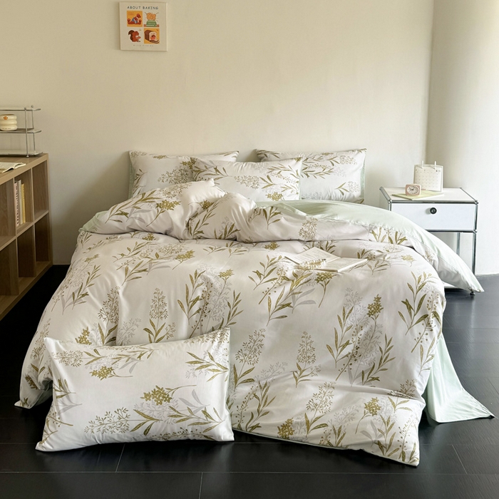 澳梵家居 2025新款全棉印花四件套 森中草木