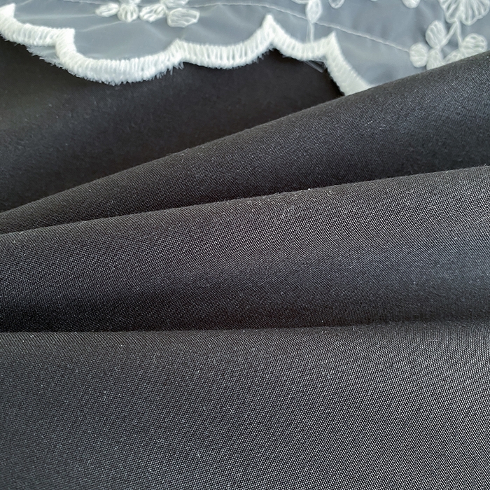 91家纺网 家纺一手货源 找家纺 乐卧家居 2026新款静奢老钱风精致蕾丝时尚花边繁花-奢华版系列四件套 繁花-奢华版黑色