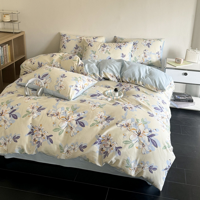 澳梵家居 2025新款全棉印花四件套 雪域宝藏