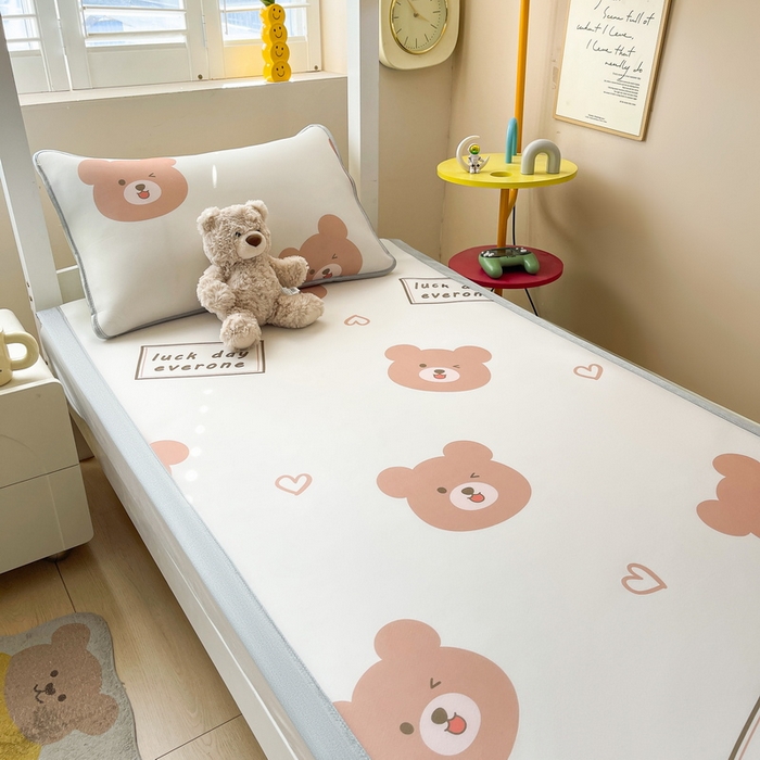 91家纺网 家纺一手货源 找家纺 （总）爱思凯家纺 2025新款【学生】碳光冰皮席凉席