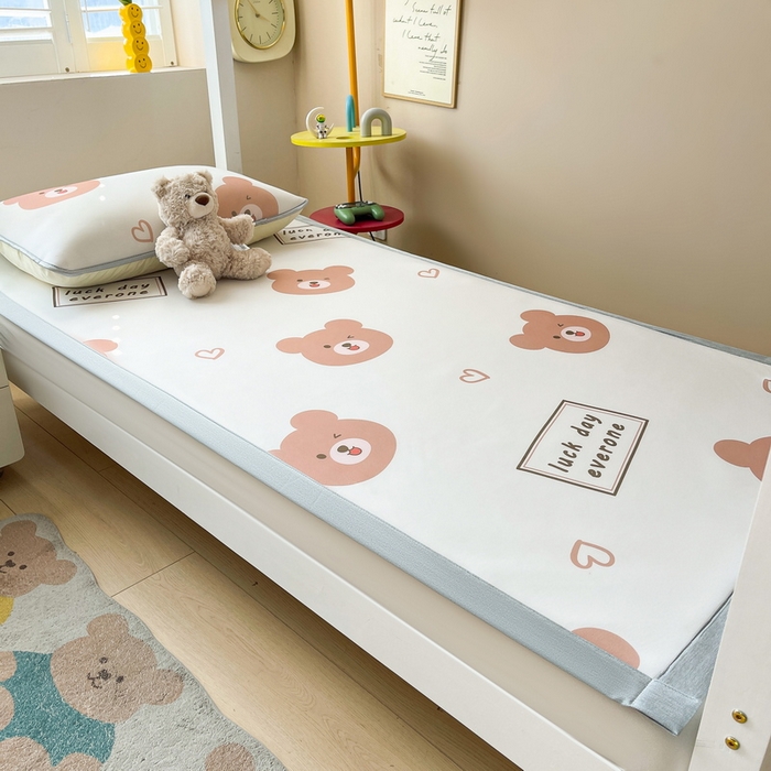 91家纺网 家纺一手货源 找家纺 （总）爱思凯家纺 2025新款【学生】碳光冰皮席凉席