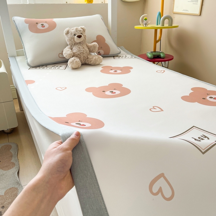 91家纺网 家纺一手货源 找家纺 （总）爱思凯家纺 2025新款【学生】碳光冰皮席凉席