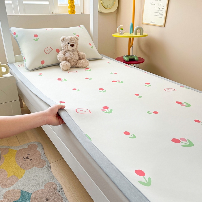 91家纺网 家纺一手货源 找家纺 （总）爱思凯家纺 2025新款【学生】碳光冰皮席凉席