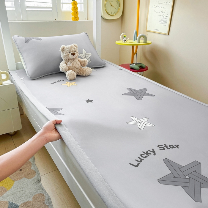 91家纺网 家纺一手货源 找家纺 （总）爱思凯家纺 2025新款【学生】碳光冰皮席凉席