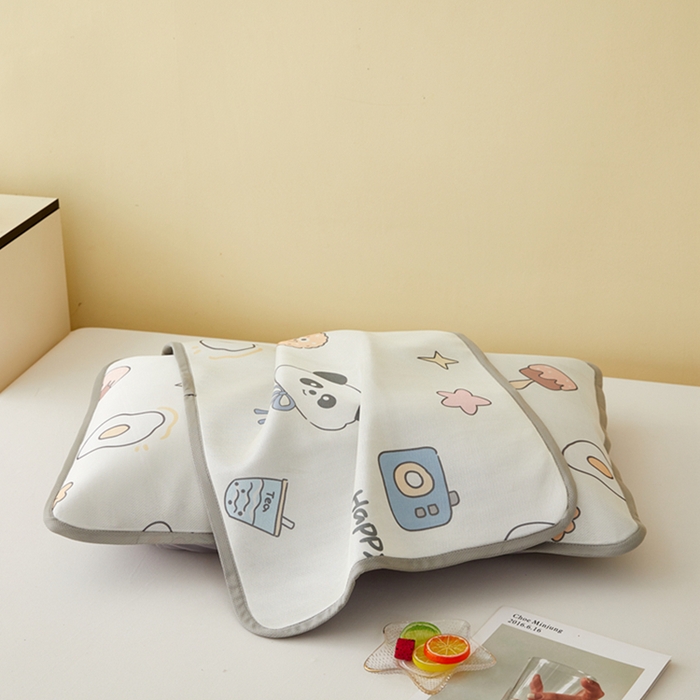 91家纺网 家纺一手货源 找家纺 （总）翎盈家纺 2025新款600D冰丝枕套 