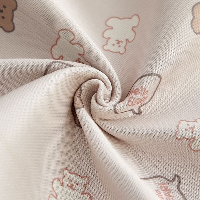 91家纺网 家纺一手货源 找家纺 翎盈家纺 2025新款600D冰丝枕套  饼干熊