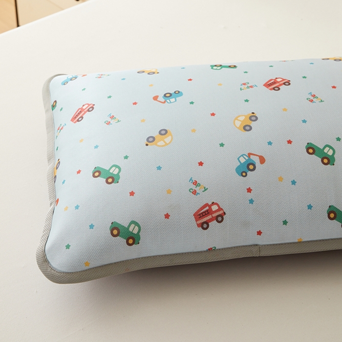 91家纺网 家纺一手货源 找家纺 翎盈家纺 2025新款600D冰丝枕套  快乐汽车