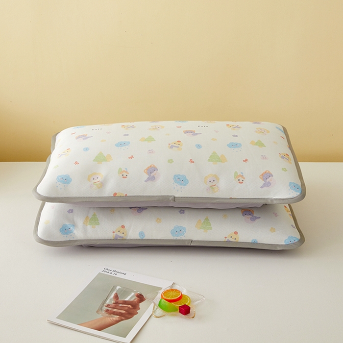 91家纺网 家纺一手货源 找家纺 翎盈家纺 2025新款600D冰丝枕套  森林乐园